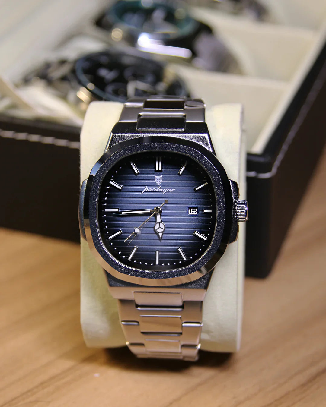 Relógio Poedagar Luxury Aço Inoxidável