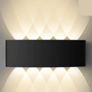 Arandela LED Meia Lua de Parede Facho Duplo Luz Bivolt |