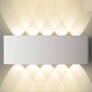 Arandela LED Meia Lua de Parede Facho Duplo Luz Bivolt |