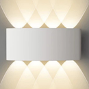 Arandela LED Meia Lua de Parede Facho Duplo Luz Bivolt |