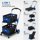 Carrinho de Compras Dobrável e Portátil - Flexycart